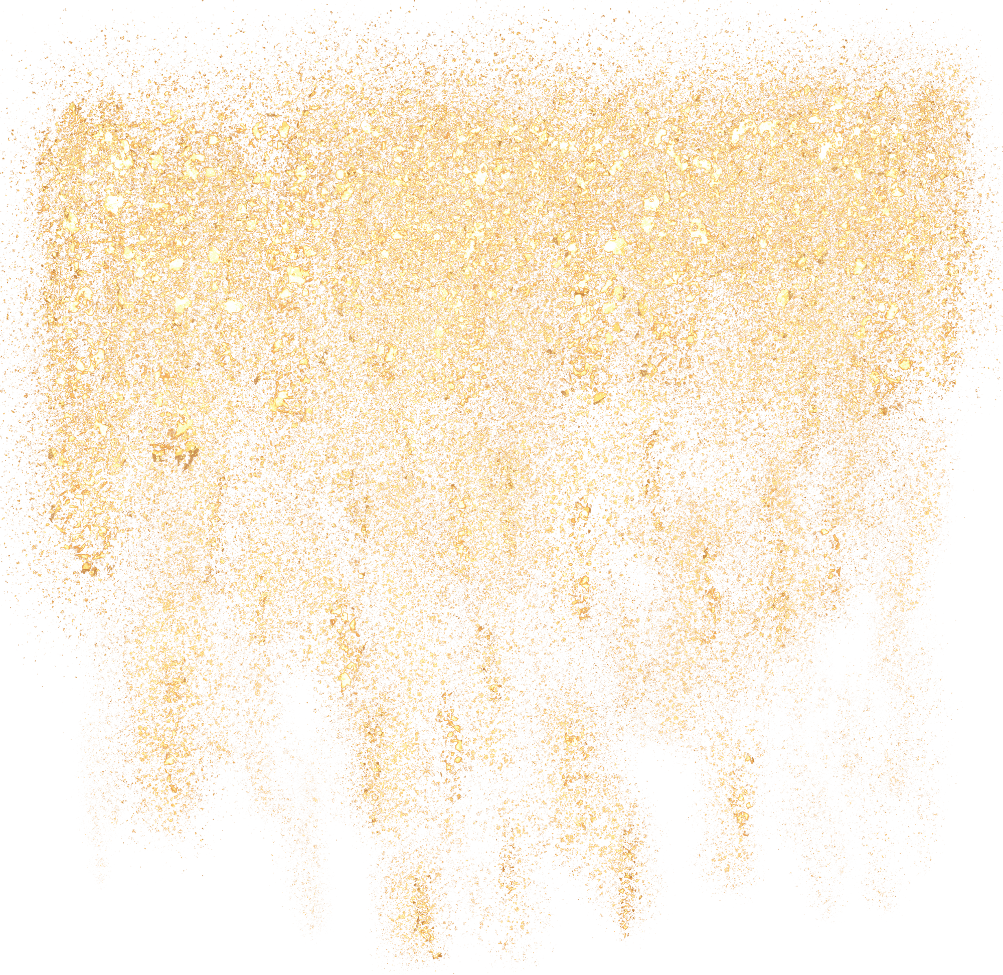 Scattered Gold Glitters