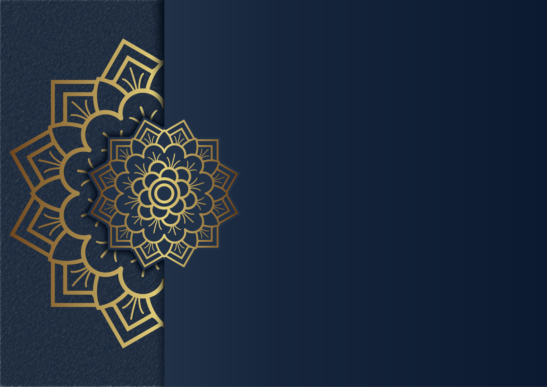 Golden Luxury Mandala Background