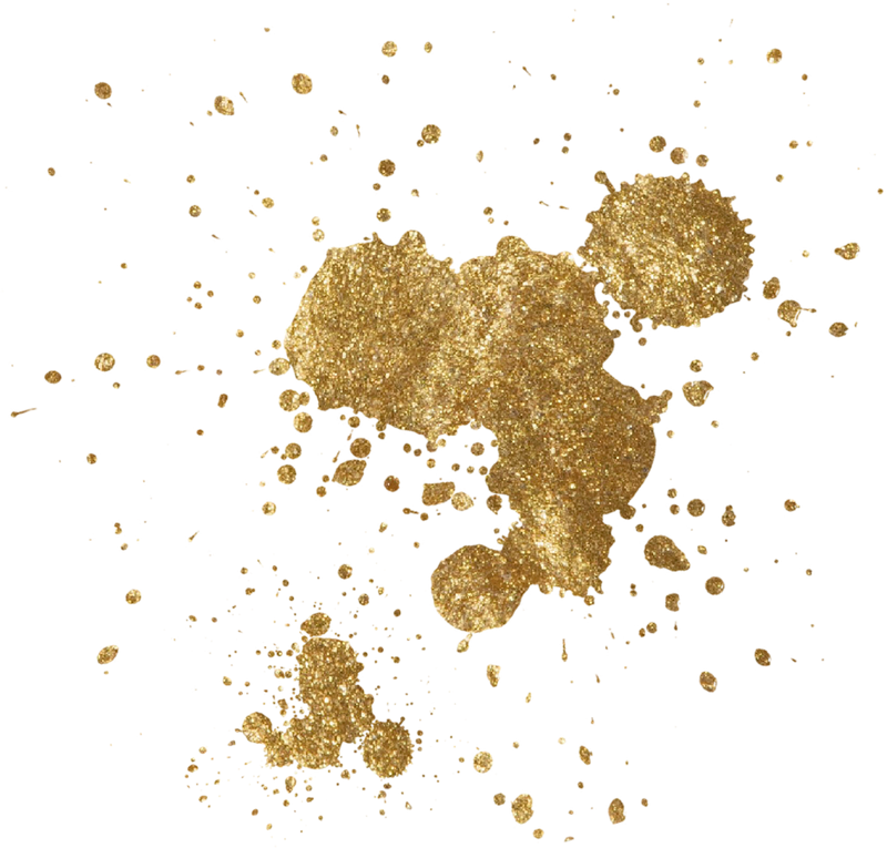 Gold Splashes